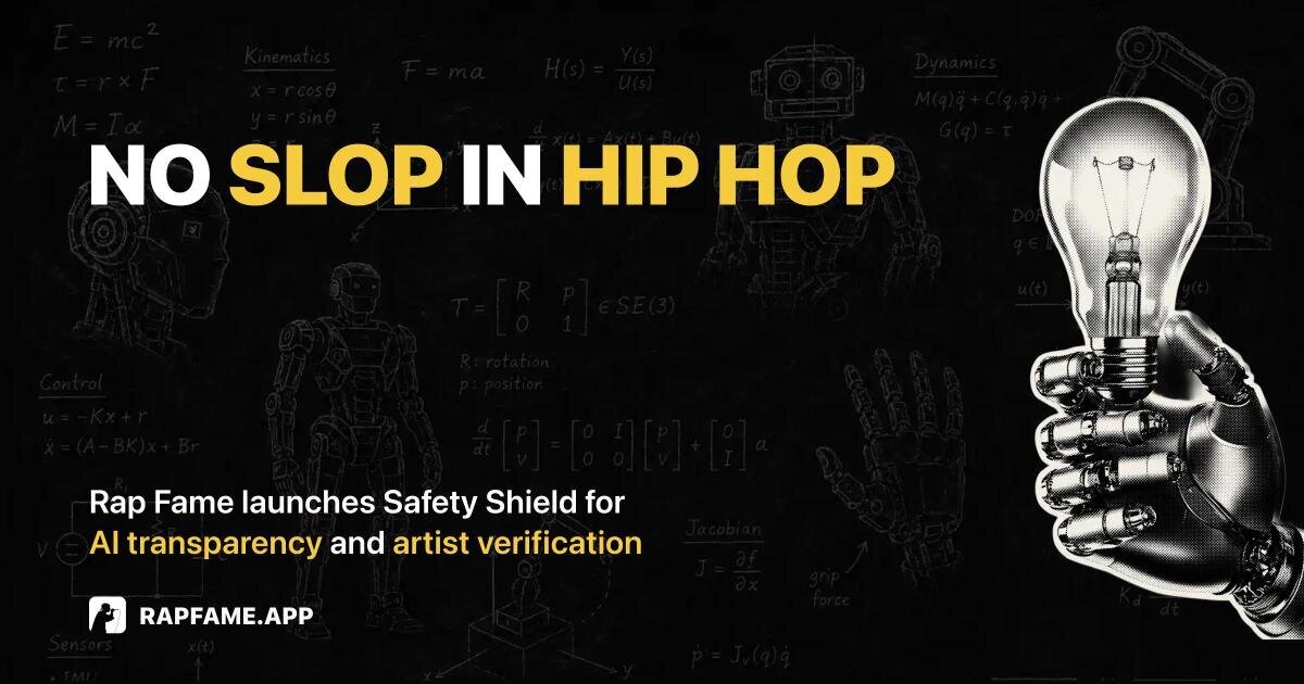 No Slop in Hip Hop: Rap Fame launches Safety Shield for AI transparency and artist verification