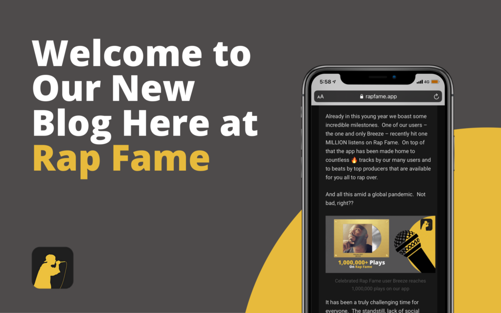Welcome to Rap Fame’s new blog – The Rap Up