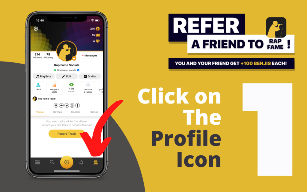 Refer a Friend to Rap Fame!