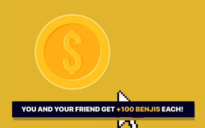 Celebration GIF for earning benjis